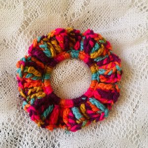 Knitted Scrunchie Multi Color