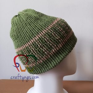 Olive Charm Beanie Hat