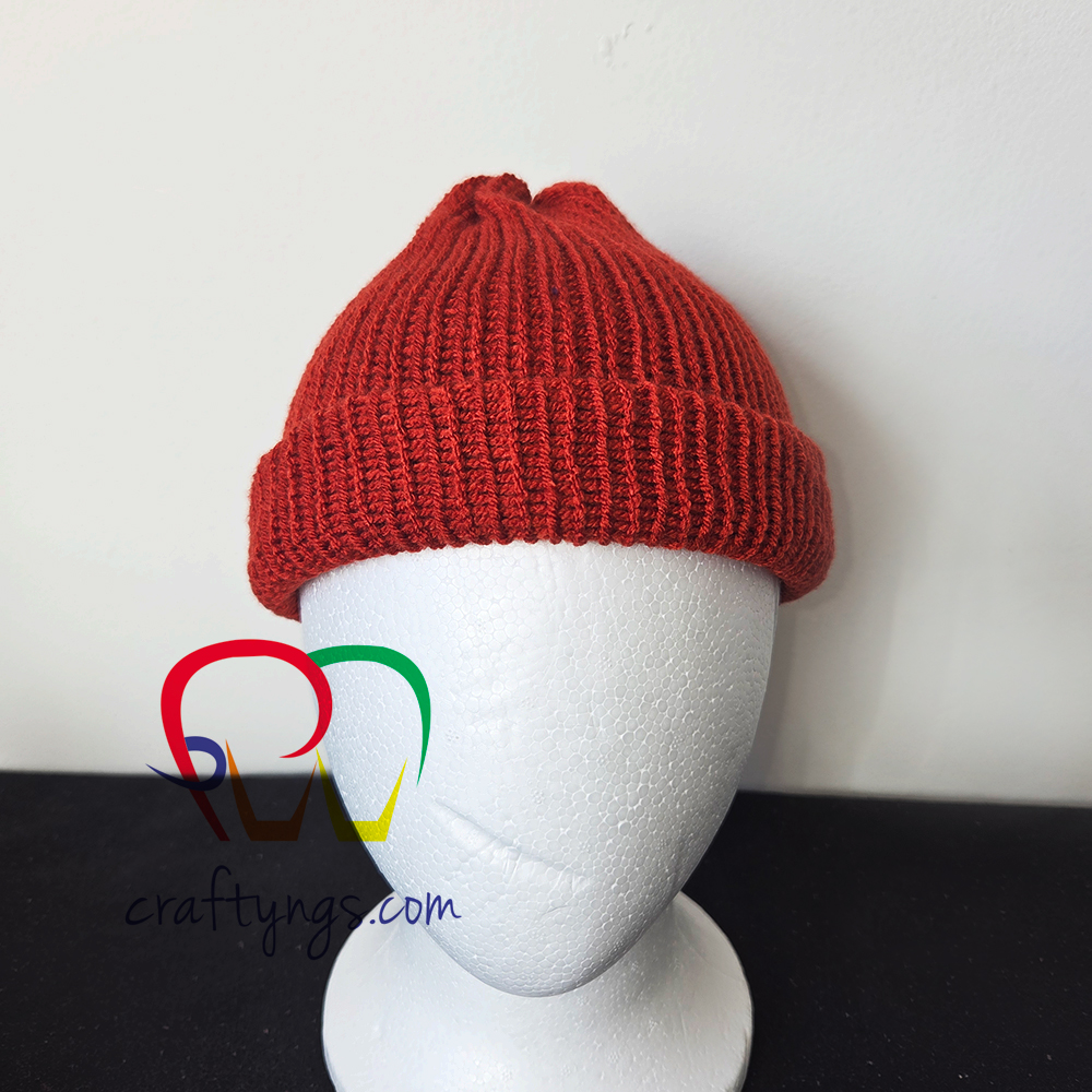 Brown Beanie Hat - Image 2